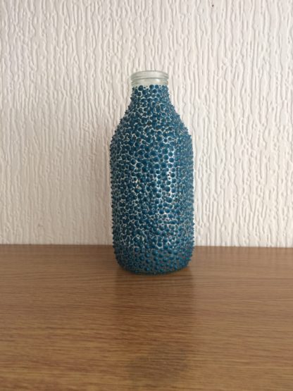 Dottyart British milk bottles.